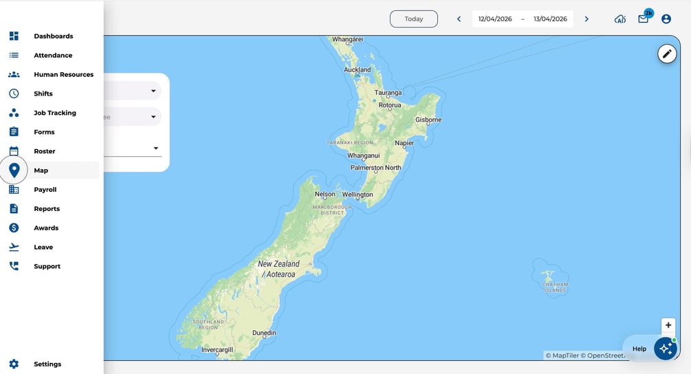 How to Navigate the Map