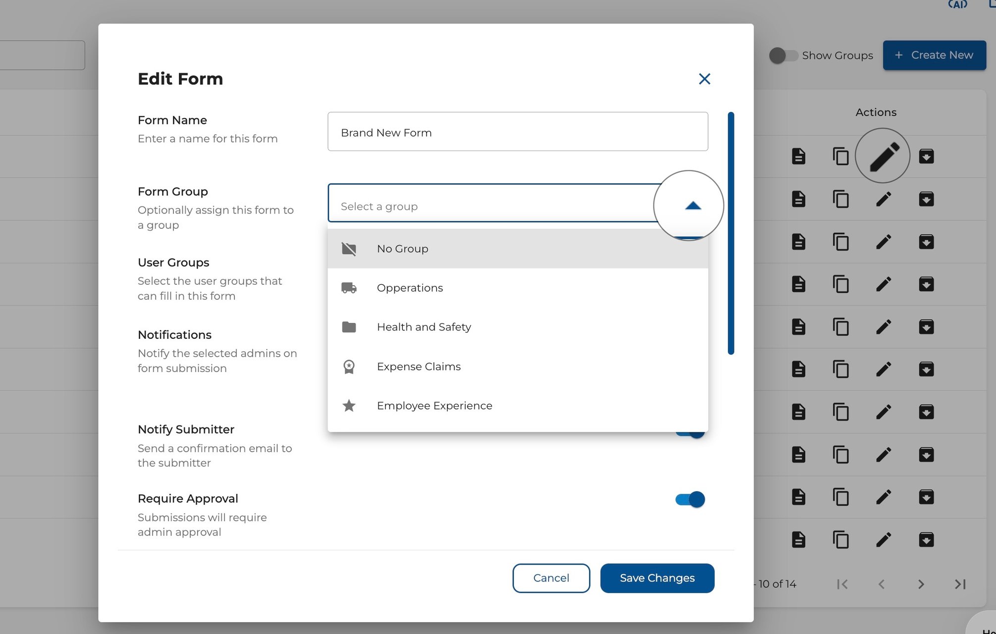 How to Use Form Groups
