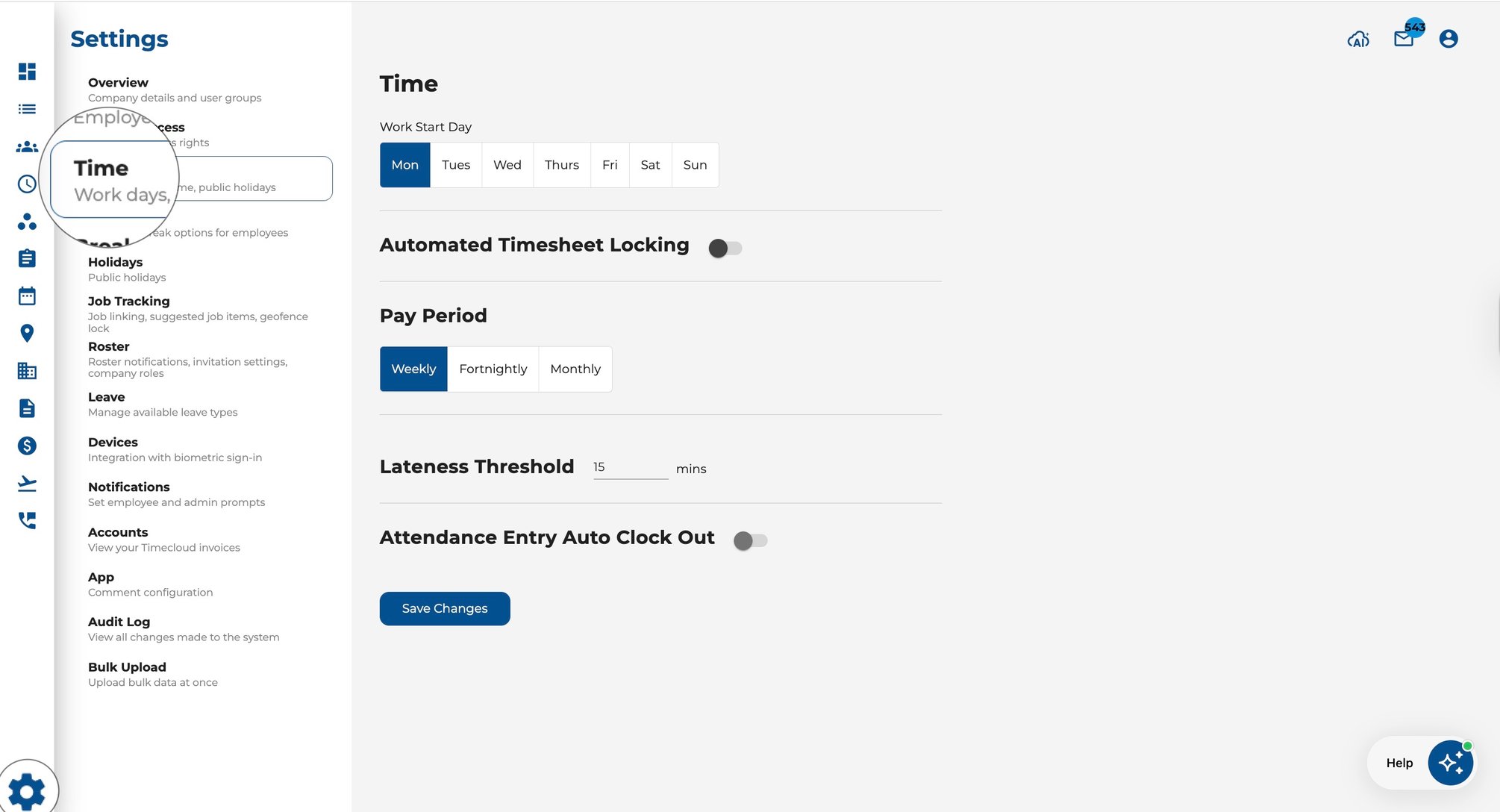 How to Set Up Automated Timesheet Locking